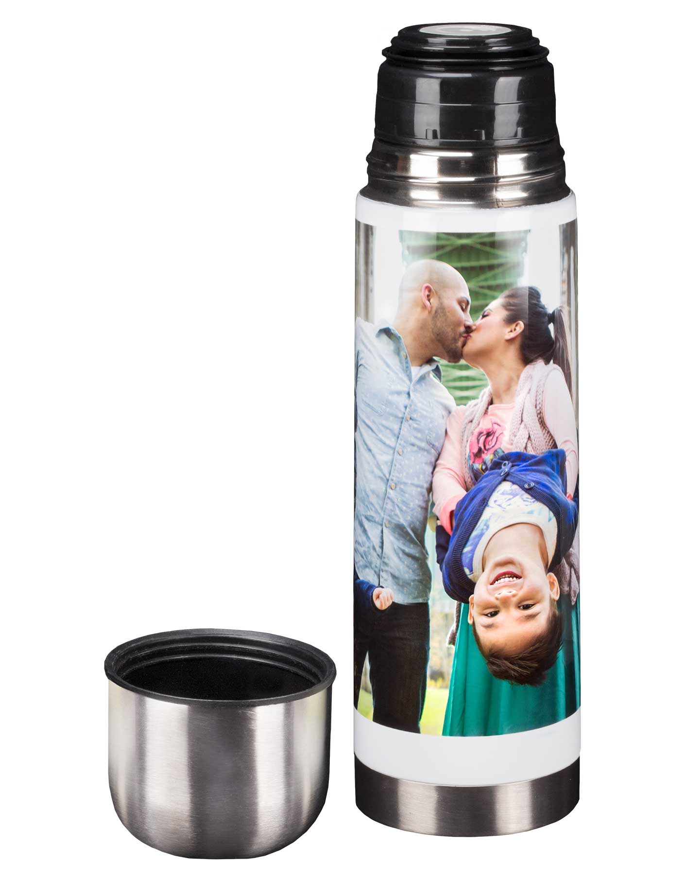 Personalized 16 oz. Stainless Steel Thermos with Custom Imprint