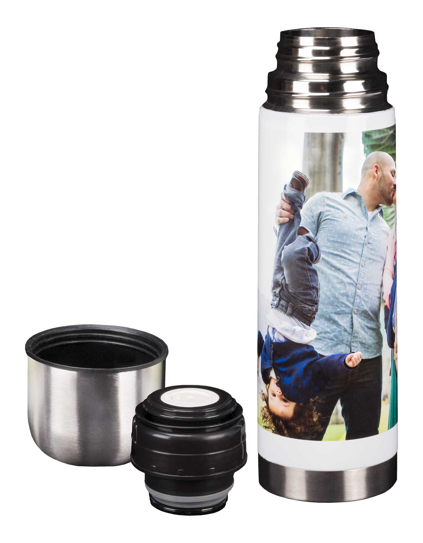 Custom Stainless Steel Thermoses, Design & Preview Online